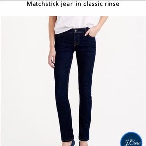 J CREW MATCHSTICK JEAN 28/29